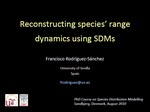 Reconstructing species’ range dynamics using SDMs